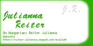 julianna reiter business card